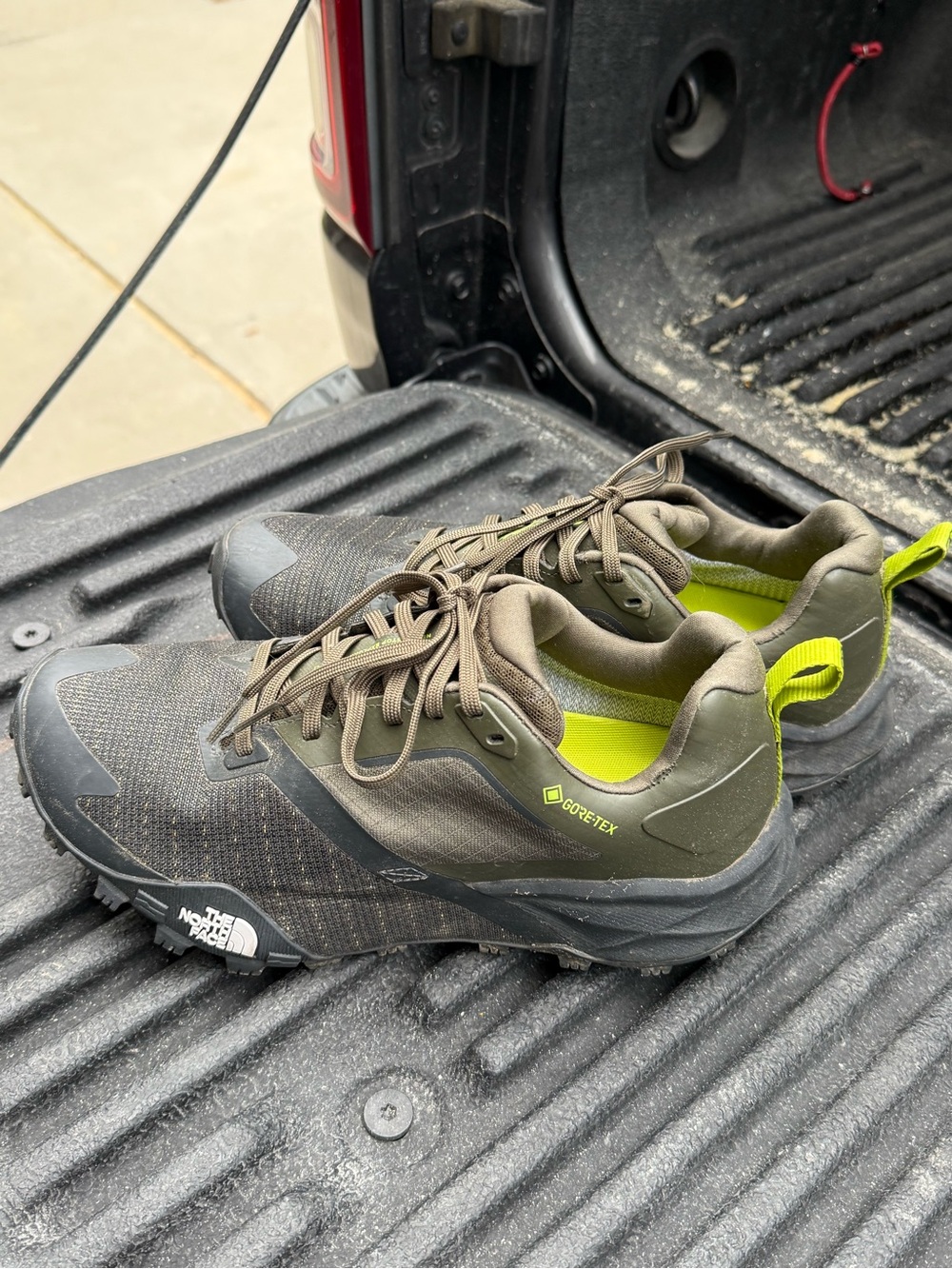 The North Face - Men's Offtrail Tr Gore-tex - Olive Green/Black - Picture 7 of 10